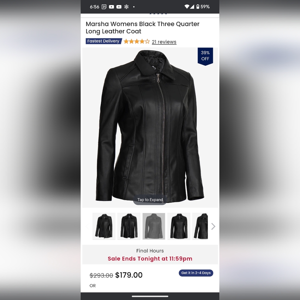 Valerie Stevens leather jacket